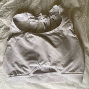 Alphalete Trinity Bra-White